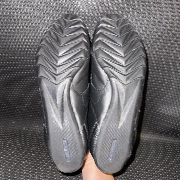 Lacoste Swerve SU SPM Black Leather Blue Sport Book And Loop Shoes Men’s Size 10 - Picture 7 of 8